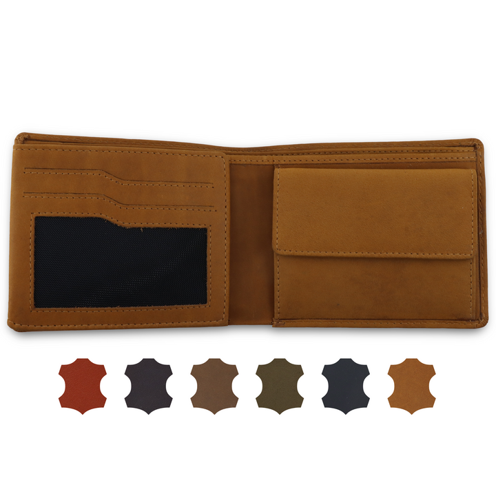 Geldbörse Herren Damen, Portemonnaie, slim wallet, Cardholder, RFID-Blocker, Brieftasche, Rindsleder#farbe_vintage-tan