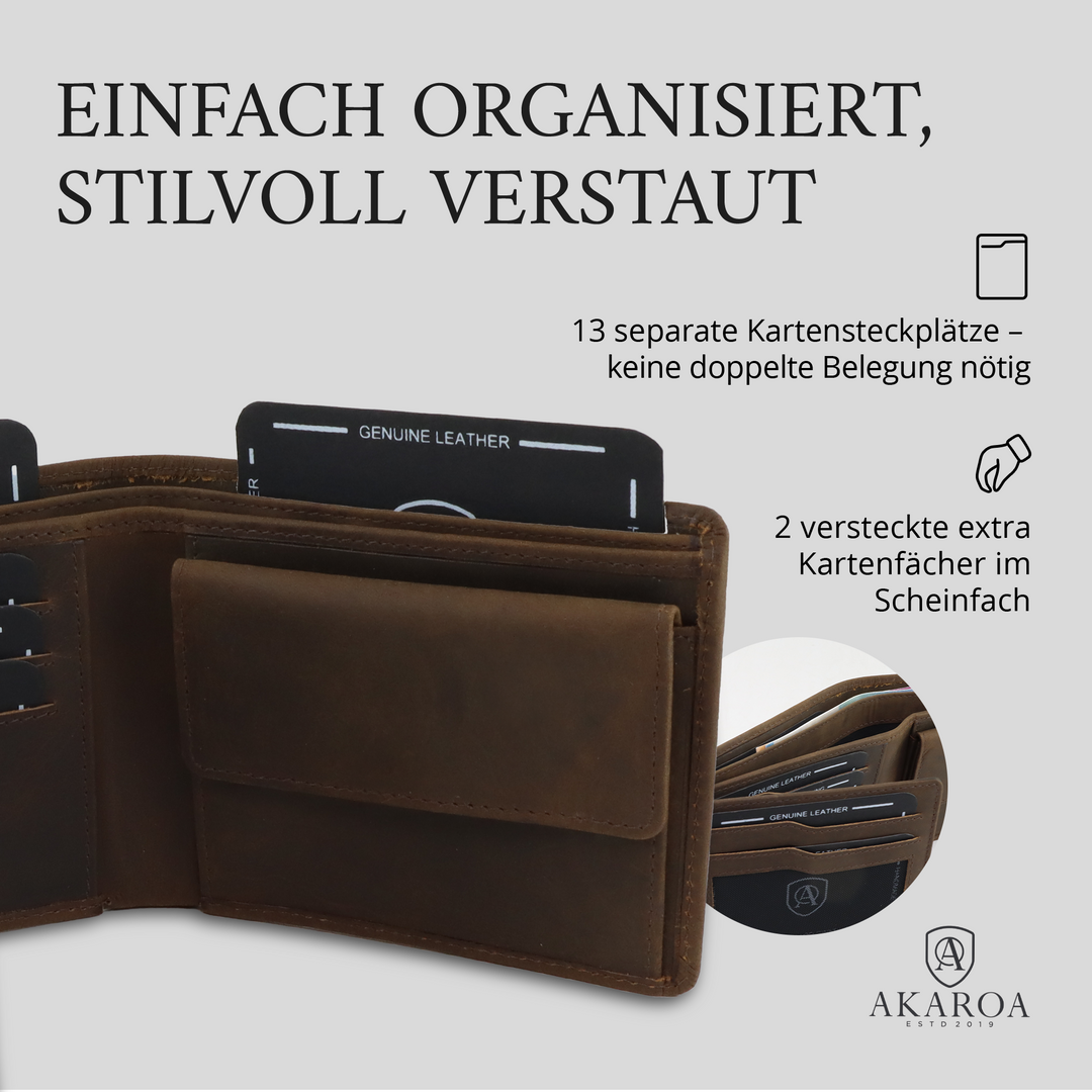 klassische Geldbörse Quinn