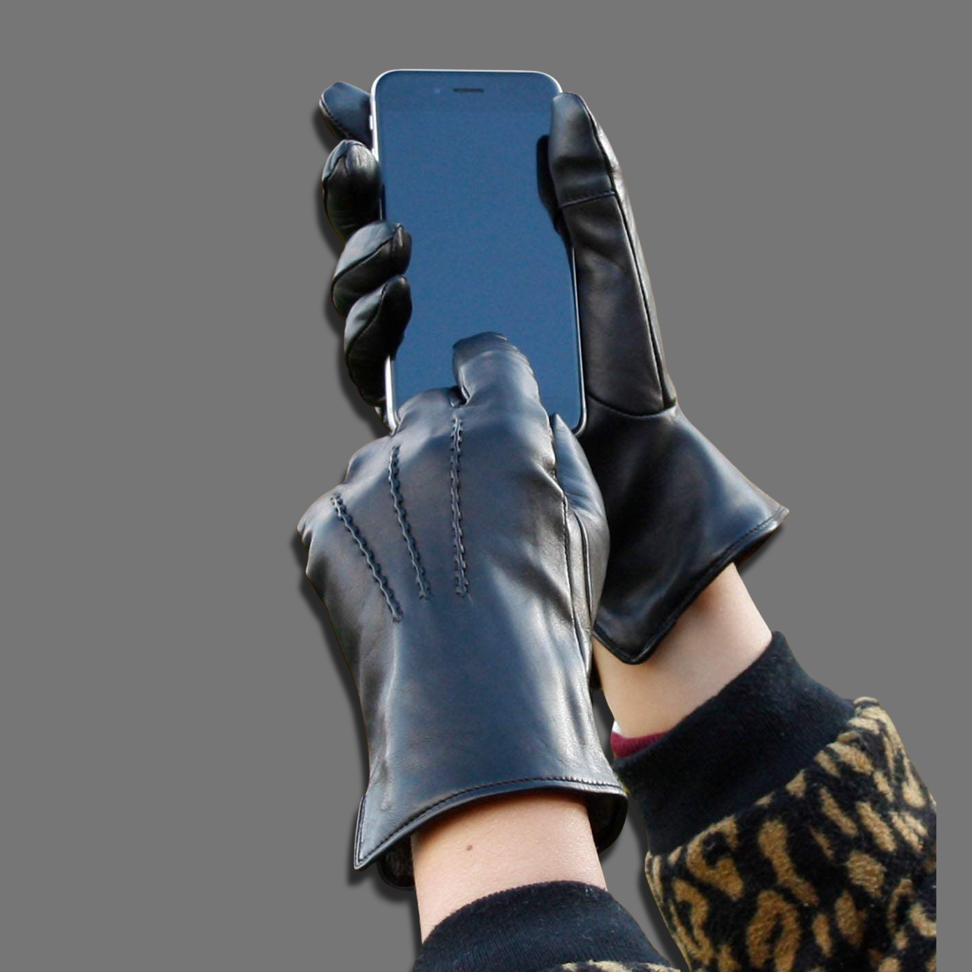 Damen Lederhandschuhe Mit Kaschmirfutter – Touchscreen-tauglich & Super Weich
