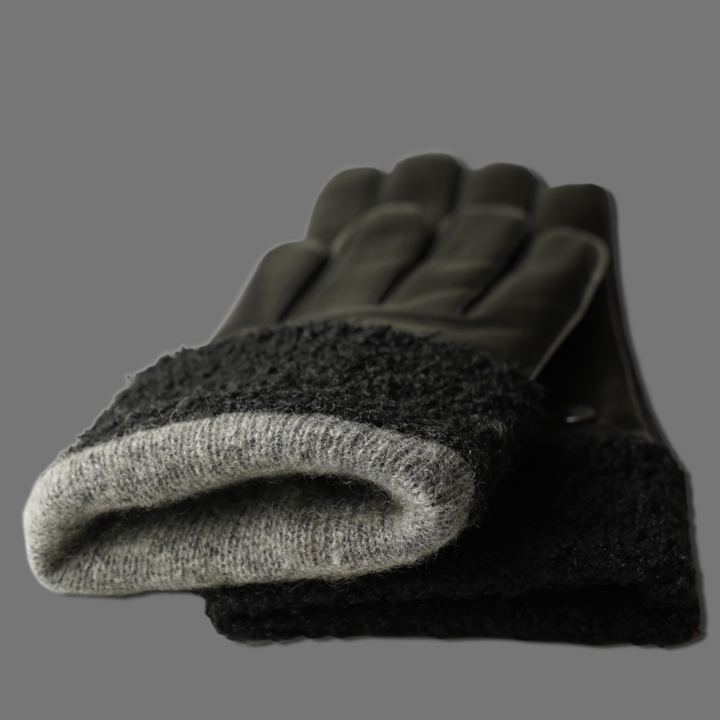 Lederhandschuhe für Damen, Nappaleder, Kaschmirfutter, Smartphone Funktion#farbe_schwarz-schwarz