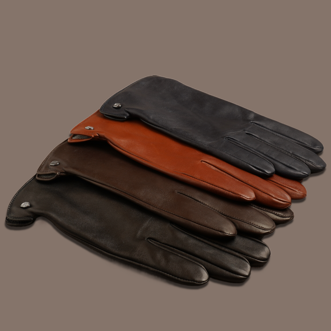 Lederhandschuhe TIM – Kaschmirfutter