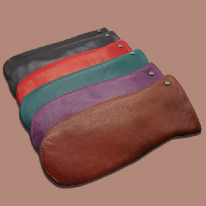Lederhandschuhe für Damen, Nappaleder, Lammfellfutter, Smartphone Funktion#farbe_beere