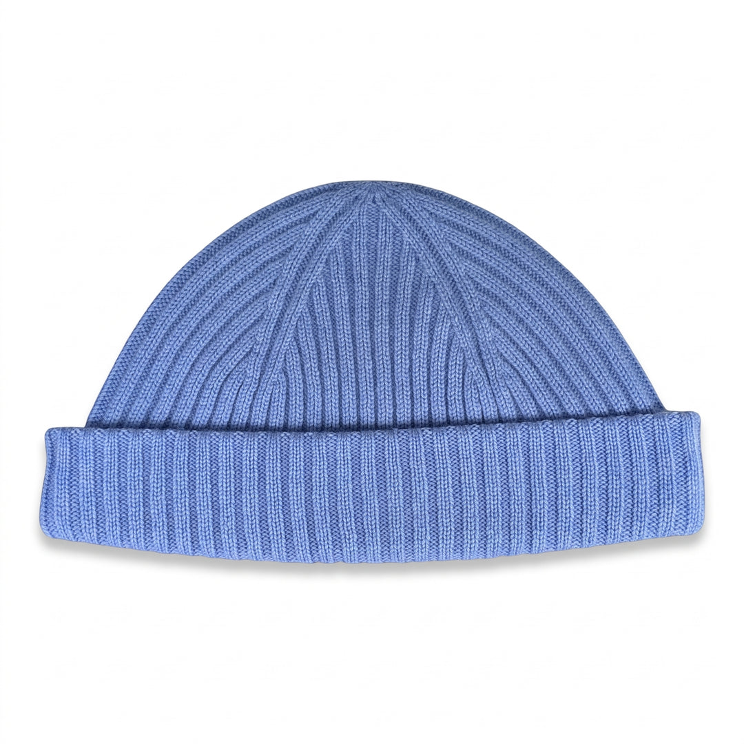 Strickmütze Ed in eisblau – Freisteller #farbe_eisblau
