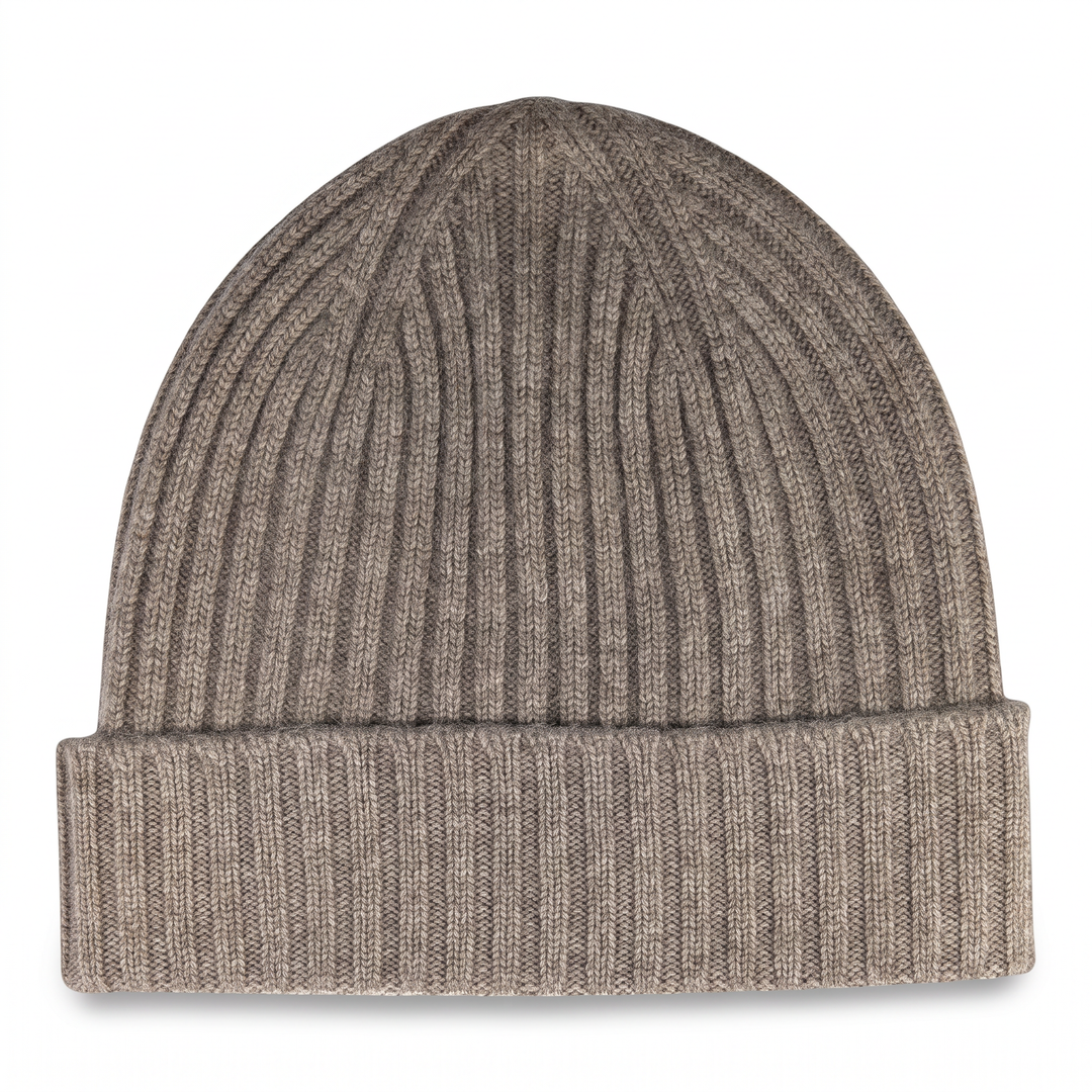 Strickmütze Lu in deep sand – Freisteller #farbe_deep-sand