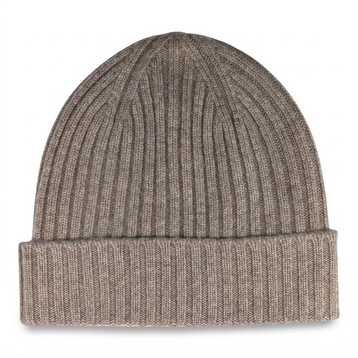 Strickmütze Lu in deep sand – Freisteller #farbe_deep-sand
