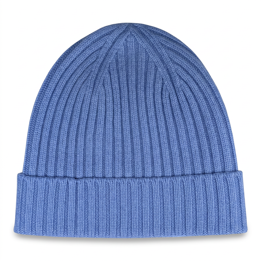 Strickmütze Lu in eisblau – Freisteller #farbe_eisblau