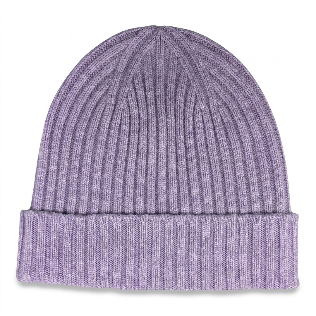 Strickmütze Lu in lavendel – Freisteller #farbe_lavendel