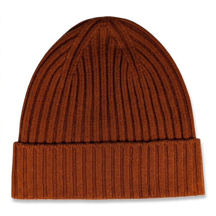 Strickmütze Lu in sienna – Freisteller #farbe_sienna