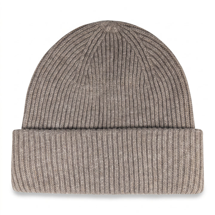 Strickmütze Mo in deep sand – Freisteller #farbe_deep-sand