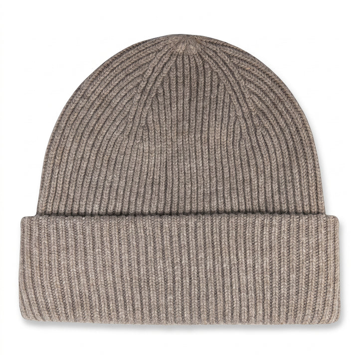 Strickmütze Mo in deep sand – Freisteller #farbe_deep-sand