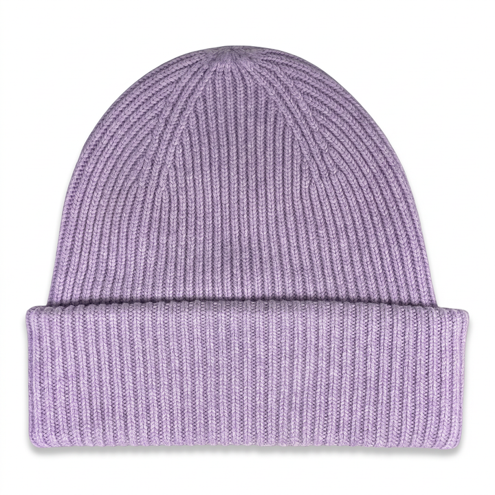 Strickmütze Mo in lavendel – Freisteller #farbe_lavendel